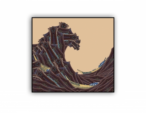 水图-浪里01 Water map-Langli