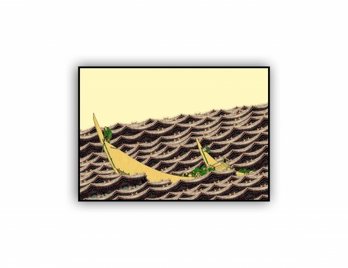 水图-浪里03Water map-Langli