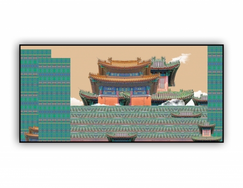 《筑像微语-木构05》《Architectural reconstruction 05》