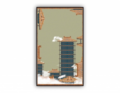 《筑像微语-木构09》《Architectural reconstruction 09》